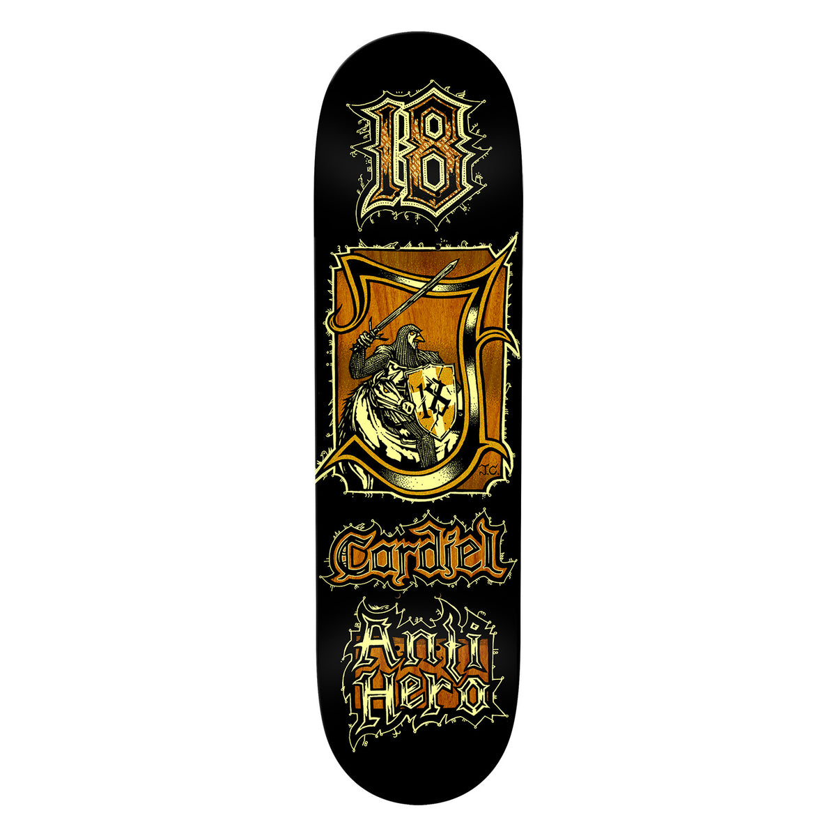 Antihero John Cardiel Medieval Deck