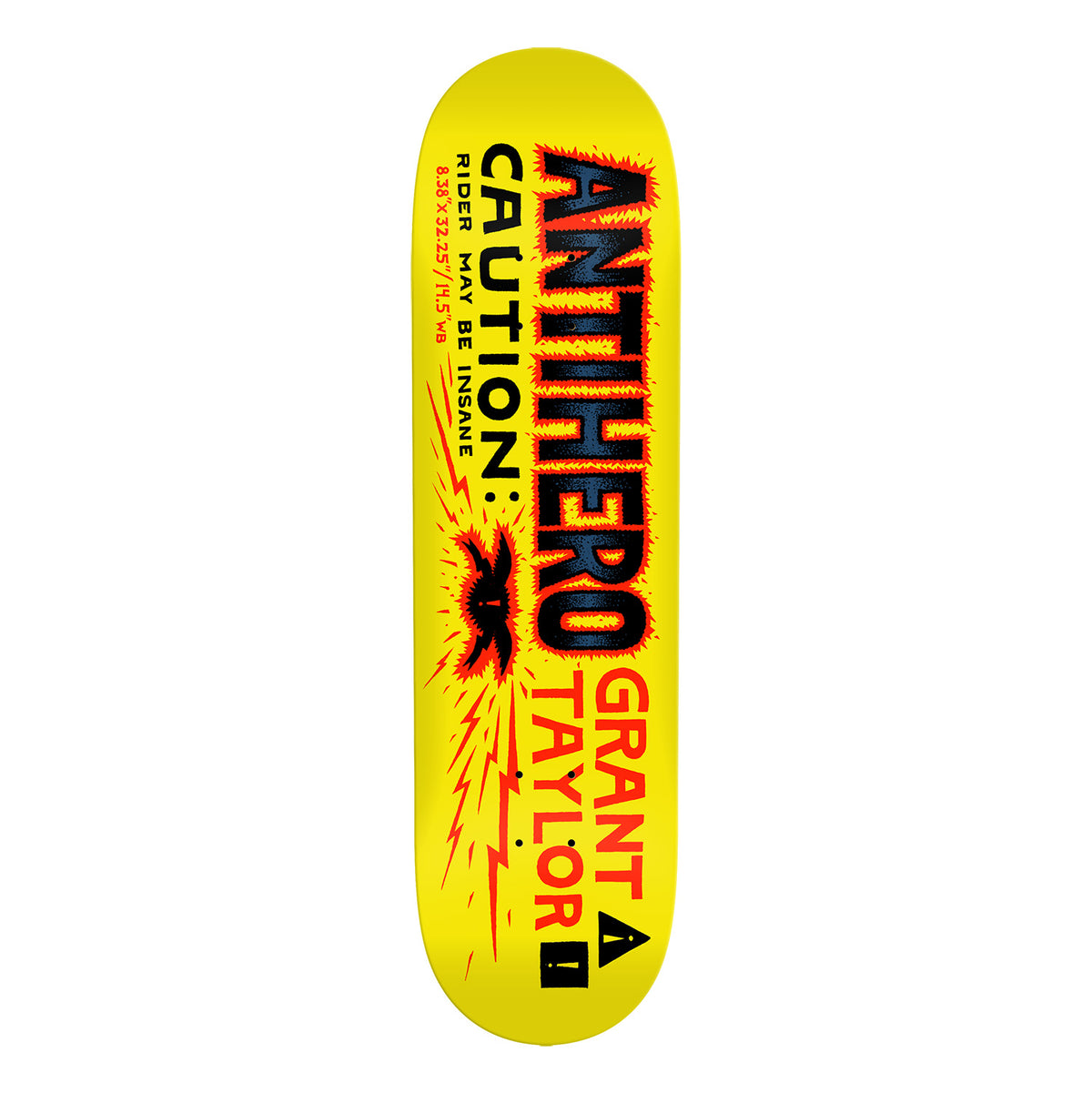 Antihero Grant Taylor Caution Deck