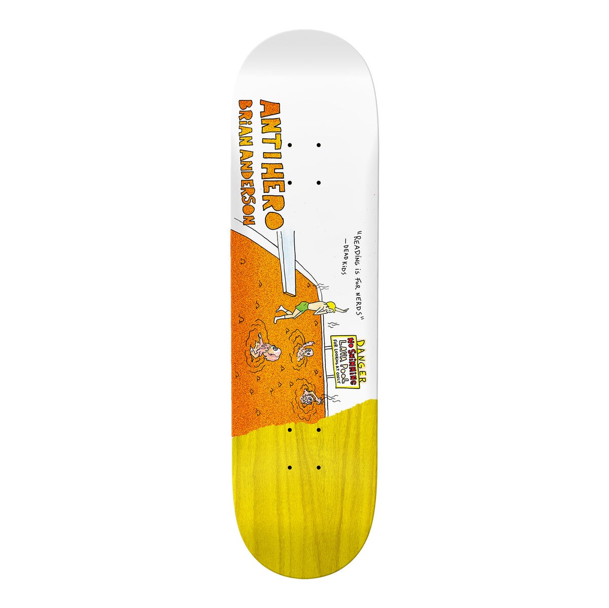 Antihero Brian Anderson Porous Walker Round 3 Deck