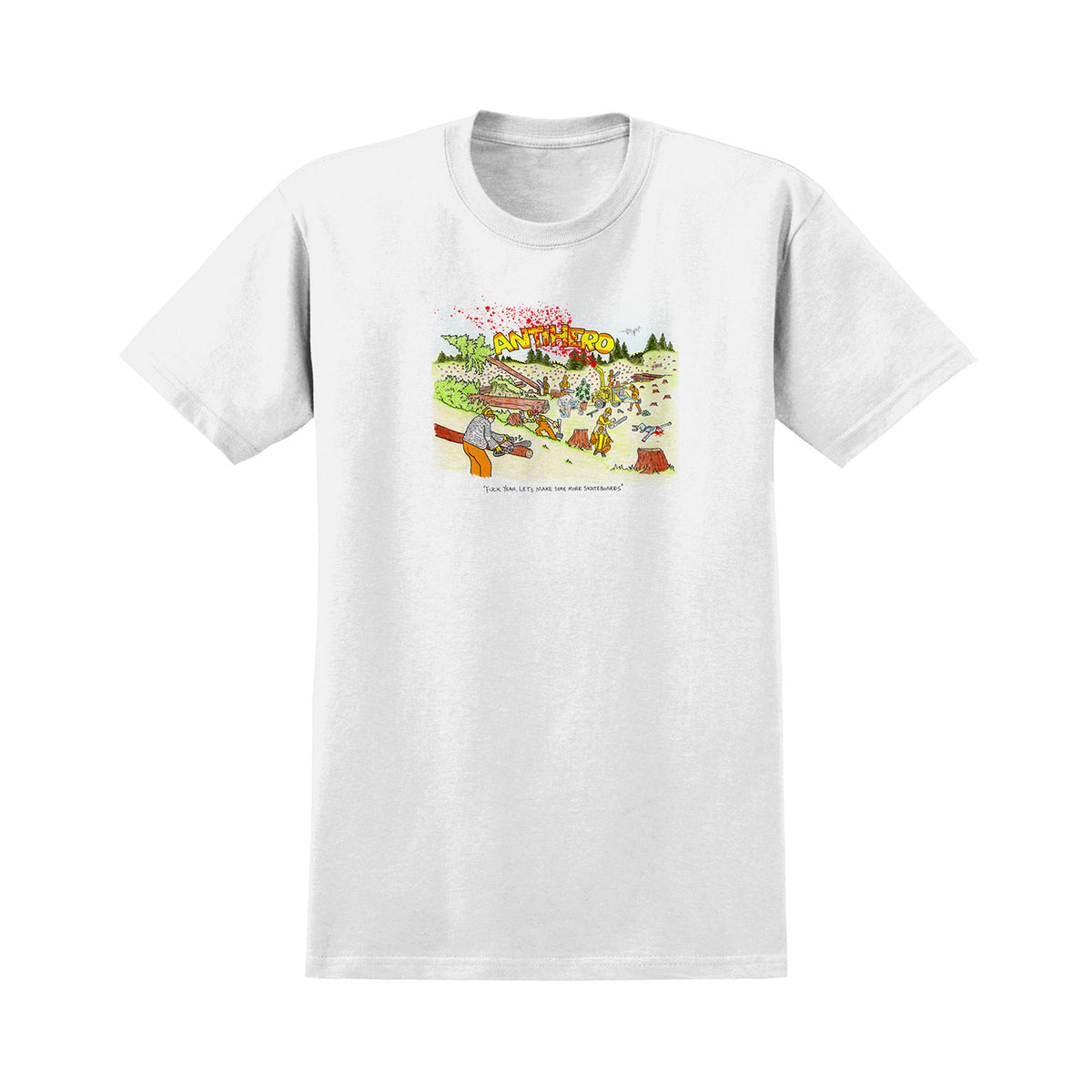 Antihero Porous Walker Deforestation T-Shirt