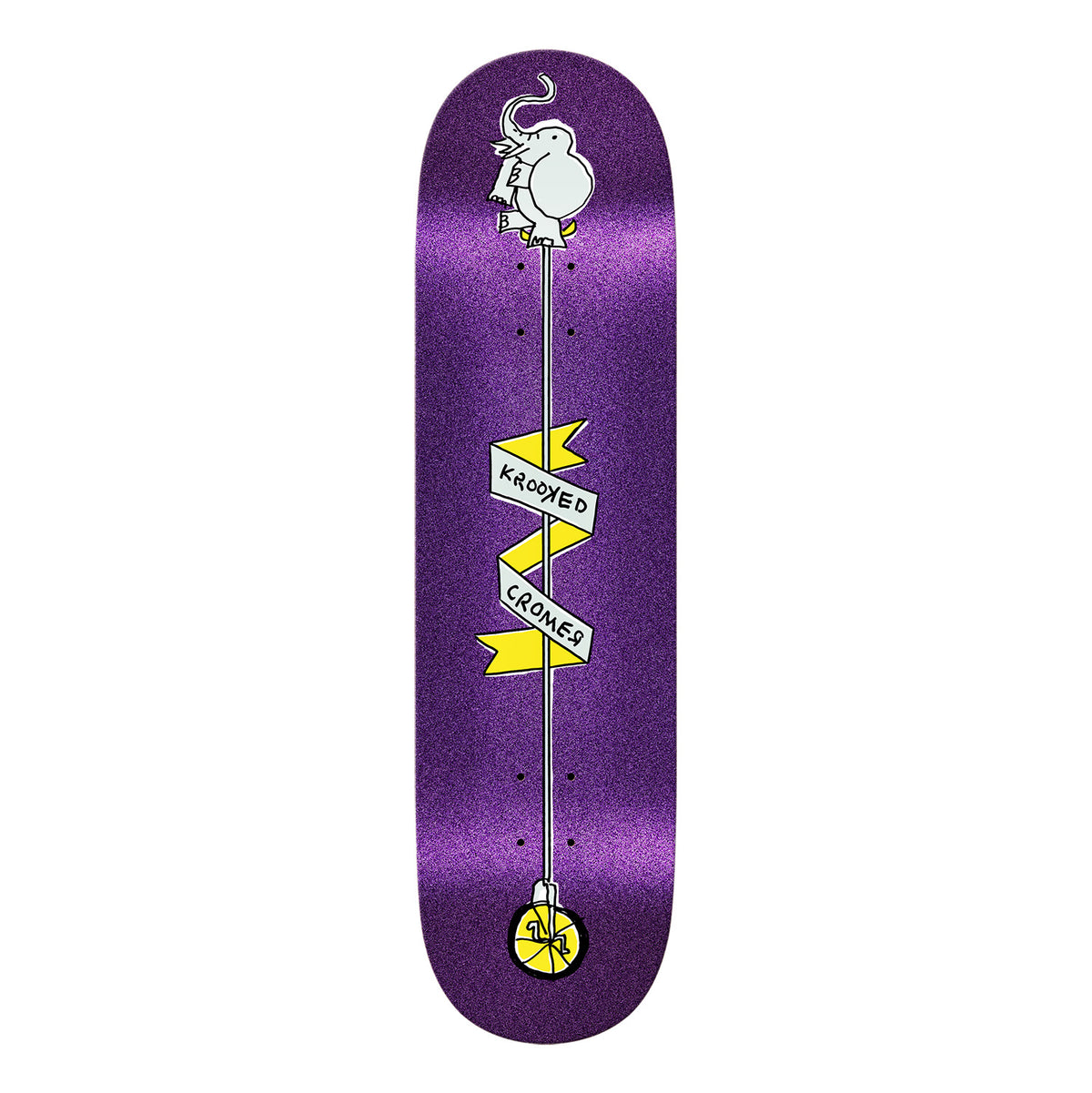 Krooked Brad Cromer Unicycle Deck