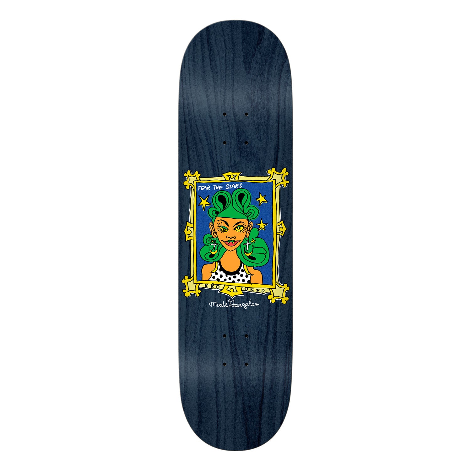 Mark Gonzales Skateboard Deck Krooked Skateboard Deck - Mark