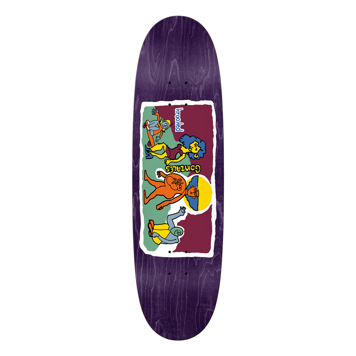 Krooked Mark Gonzales Stroll Deck