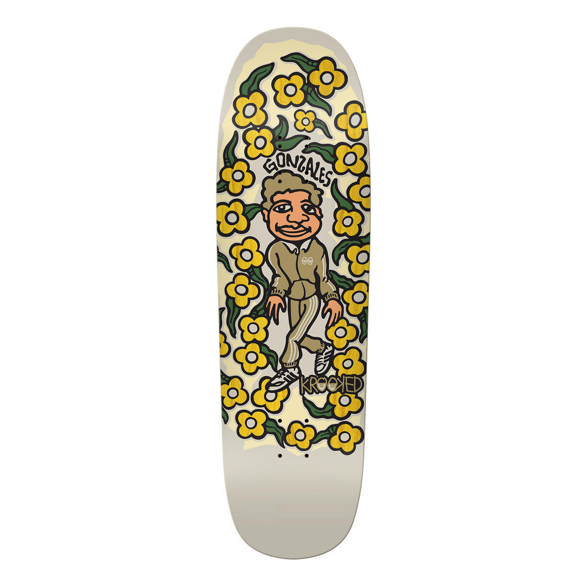 Krooked Gonz Sweatpants Shaped Deck