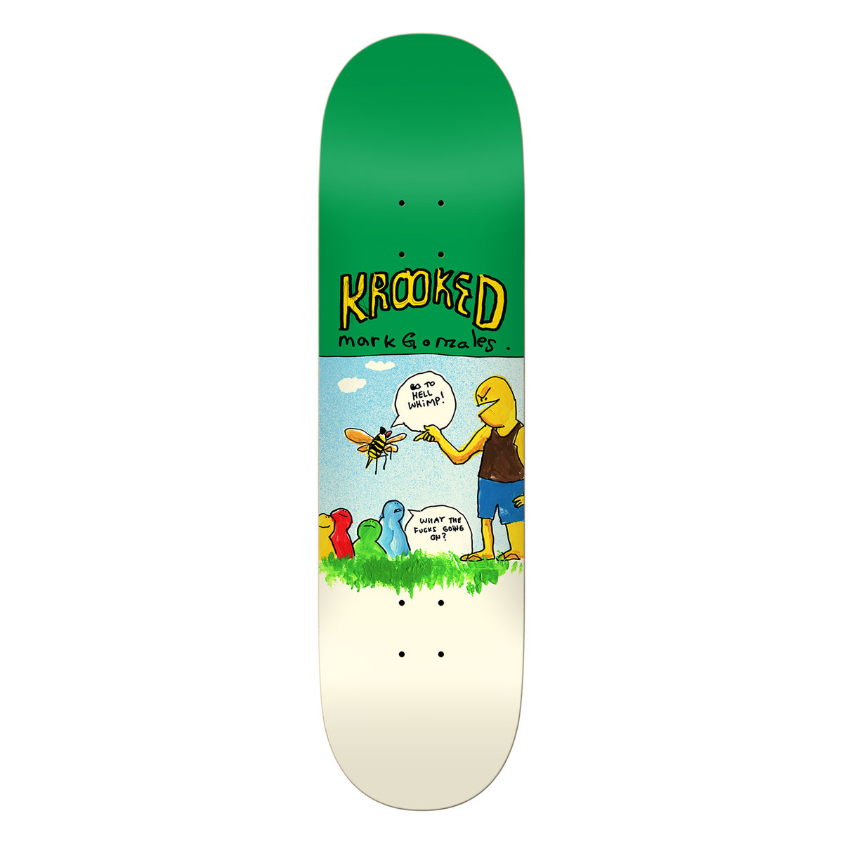 Krooked Mark Gonzales Whimp Deck – DLX