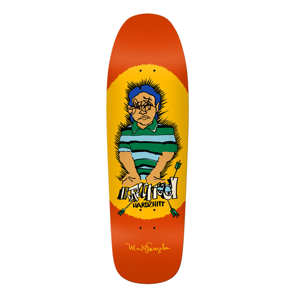 Krooked Mark Gonzales Hard 2 Hitt Deck