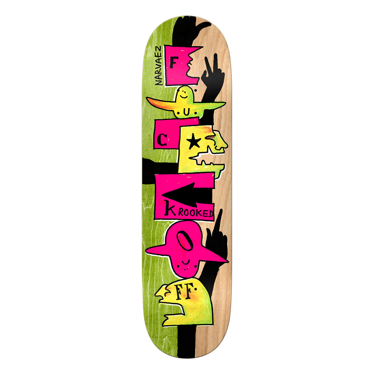 Krooked Sam Narvaez F-Off Deck
