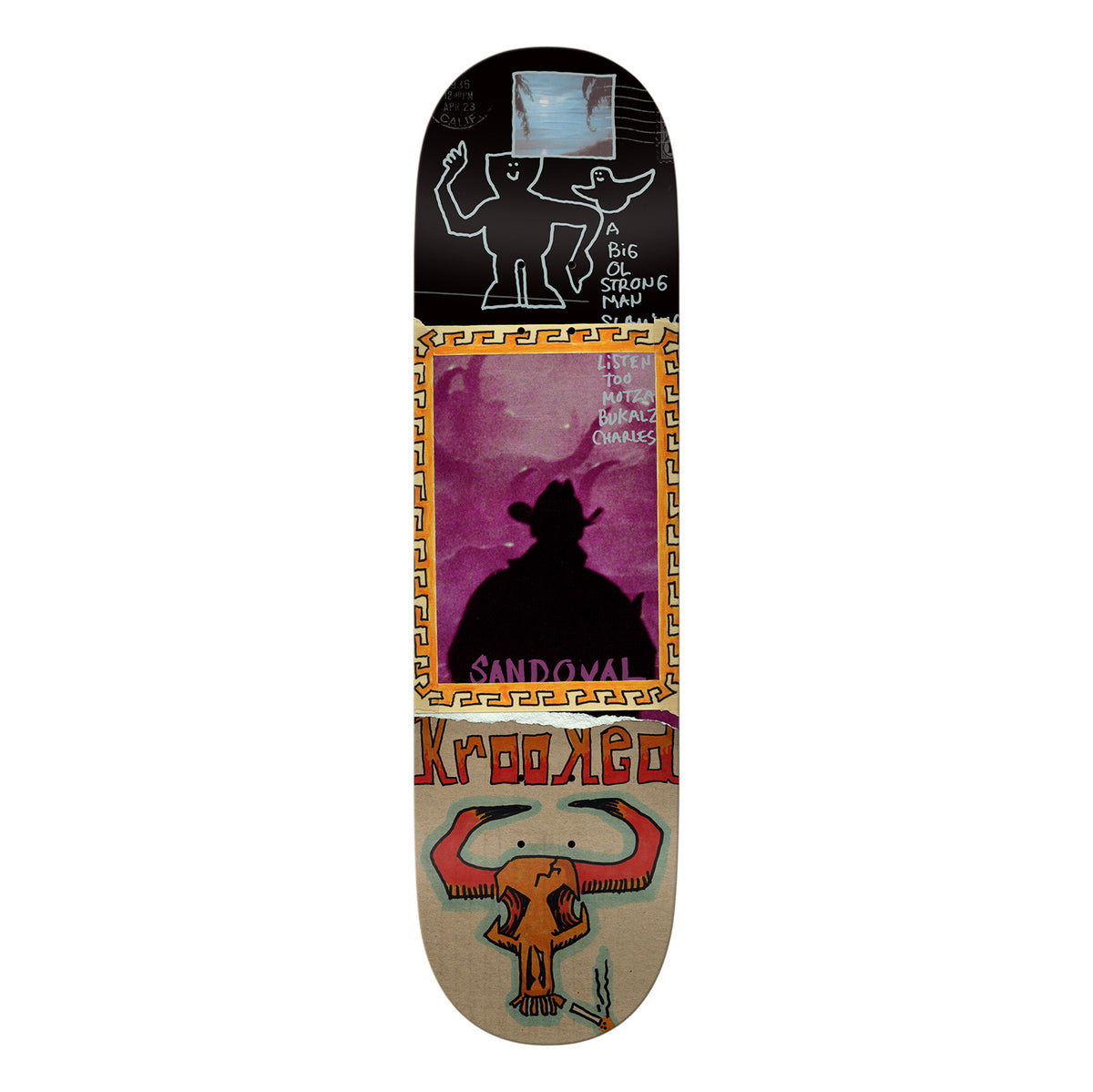 Krooked Ronnie Sandoval Gun Slinger Deck