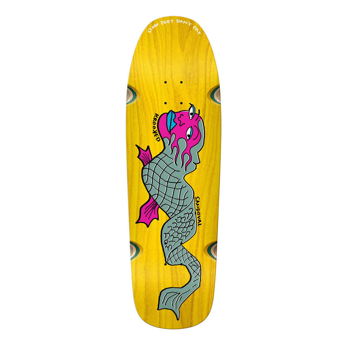 Krooked Ronnie Sandoval Slow Feet Deck