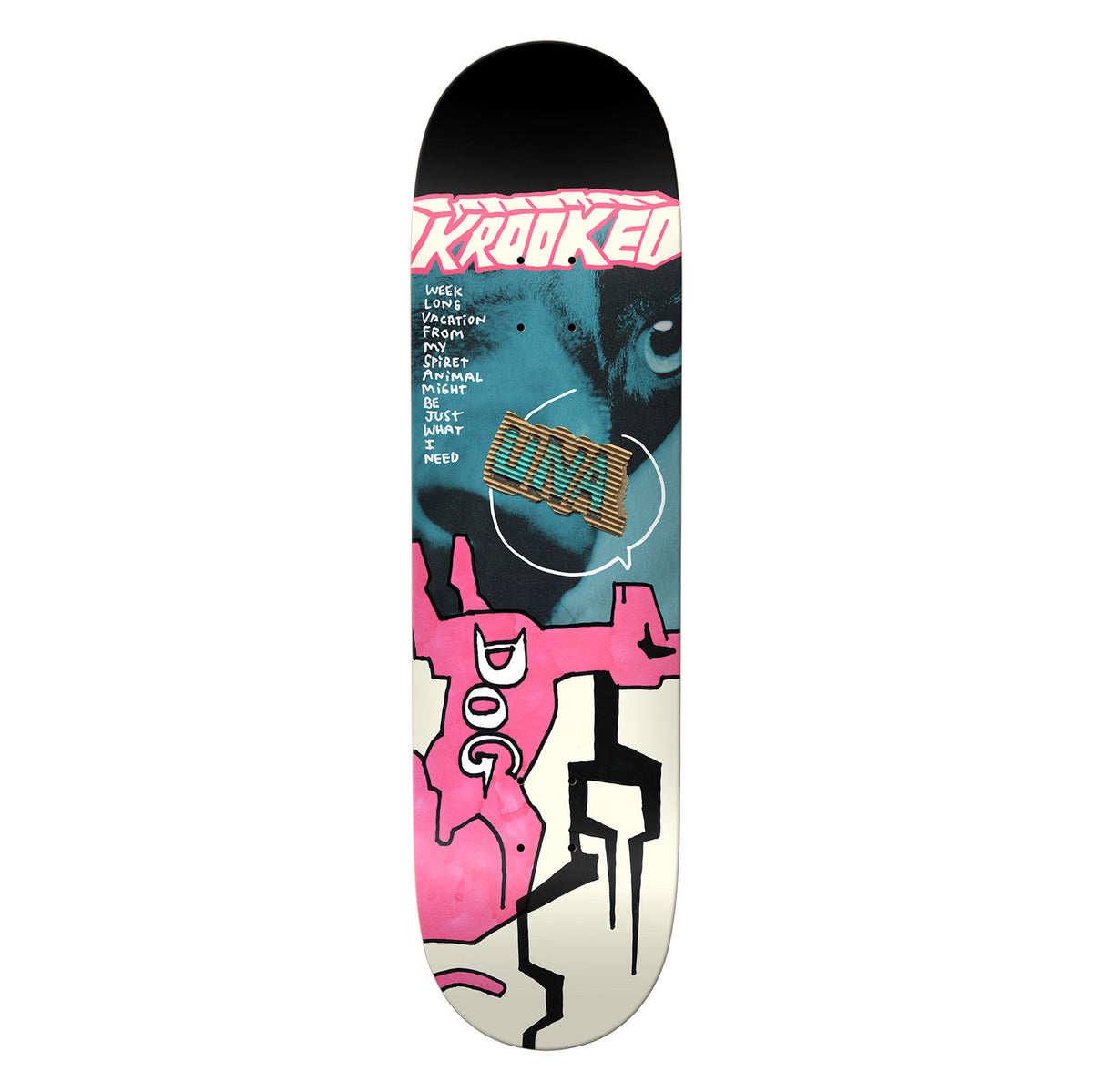 Krooked Una Farrar Spiret Animal True Fit Deck