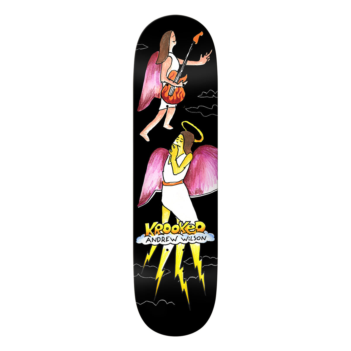 Krooked Andrew Wilson Angel True Fit Deck