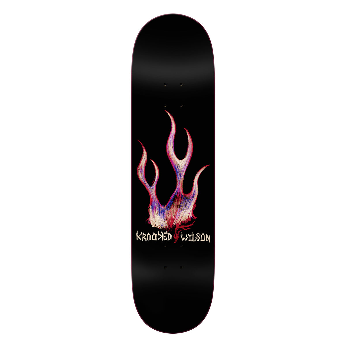 Krooked Andrew Wilson Flame True Fit Deck