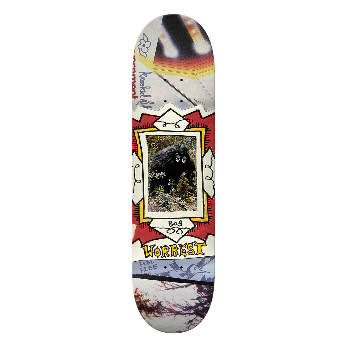 Krooked Bobby Worrest Big Foot Twin Tail Deck