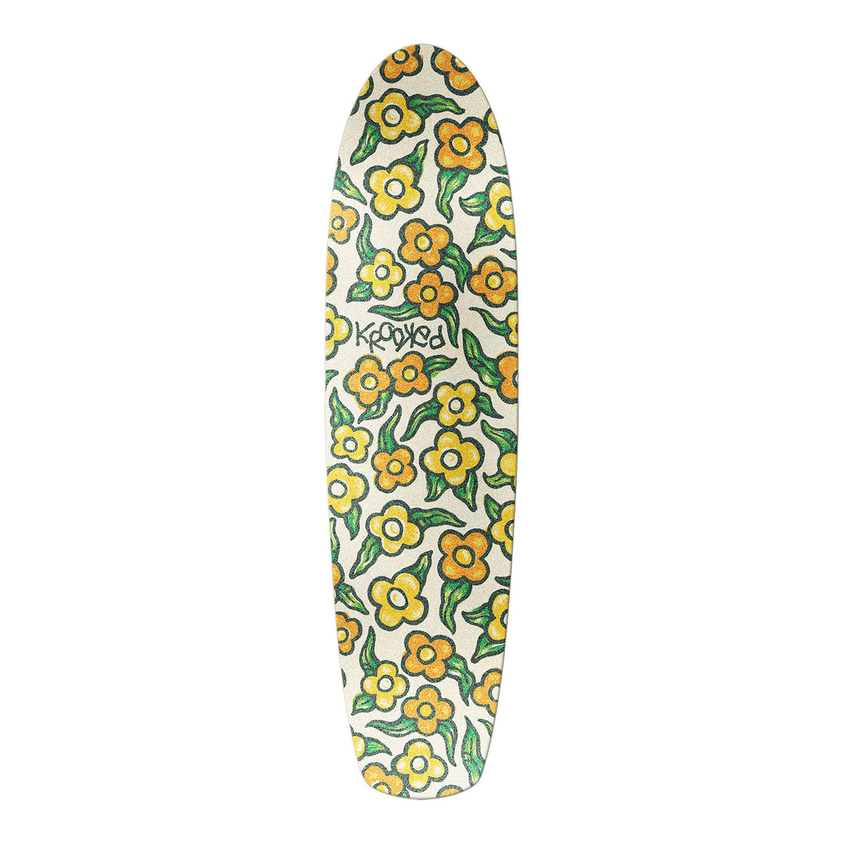 Krooked Sam Narvaez Flowers Zip Zinger Deck