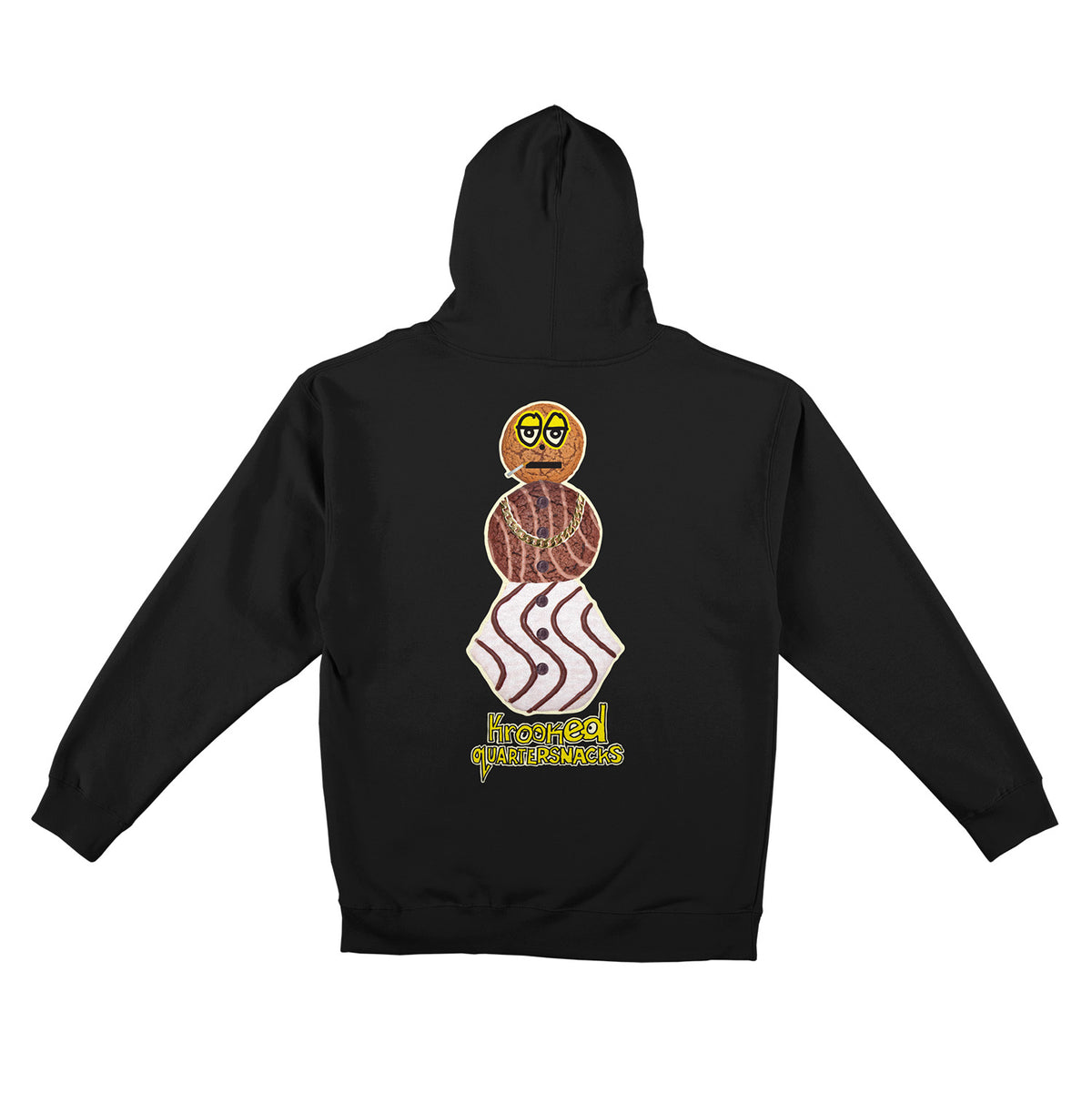 Krooked X Quartersnacks Snackman Hooded Sweatshirt