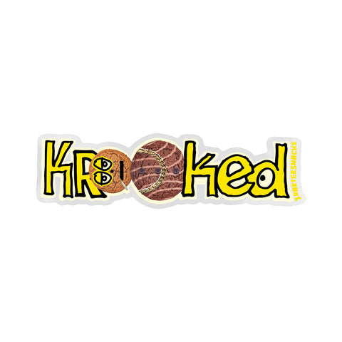 Krooked X Quartersnacks Sticker