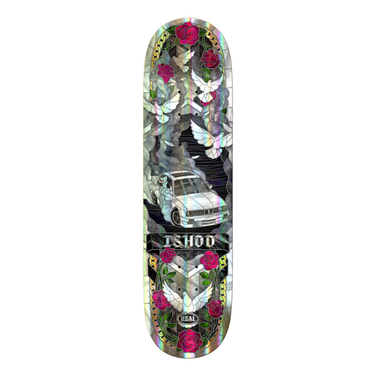 Real Ishod Wair Holographic Cathedral II Twin Tail Deck