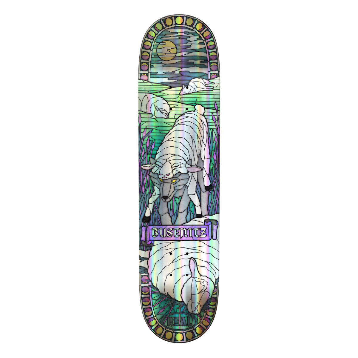 Real Dennis Busenitz Holographic Cathedral Deck