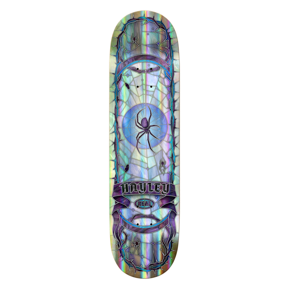 Real Hayley Wilson Rainbow Hologram Cathedral Deck