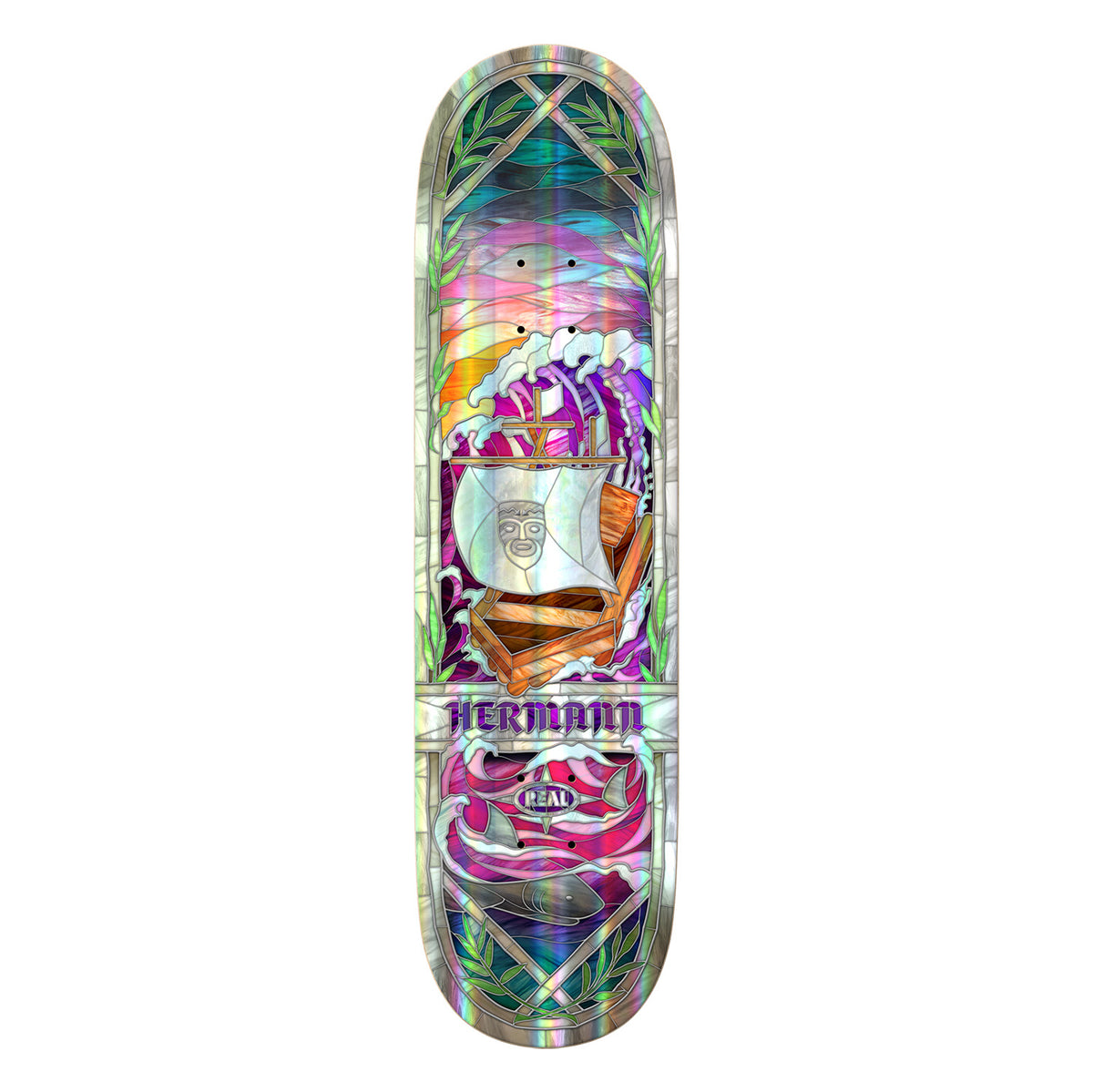 Real Hermann Stene Holographic Rainbow Cathedral Deck