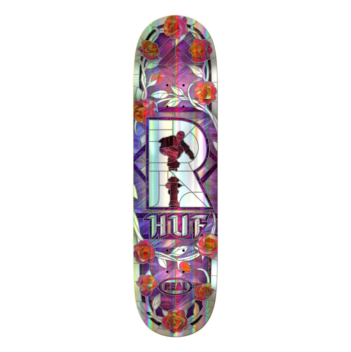 Real Huf Holographic Rainbow Cathedral Deck
