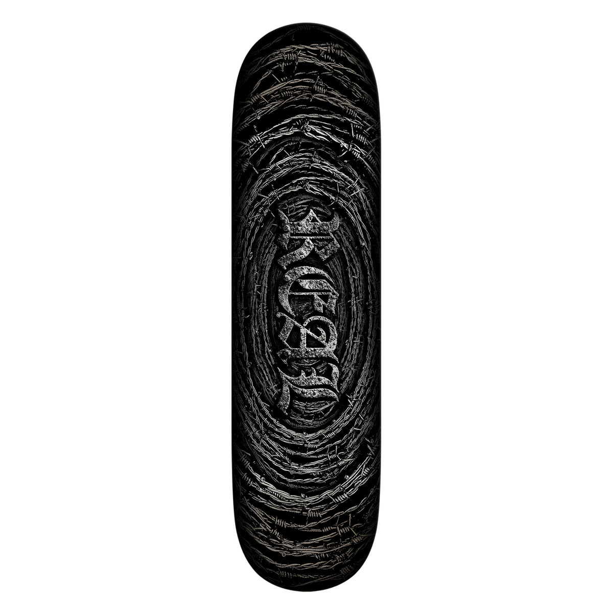 Real Barbed Wire Oval Deck