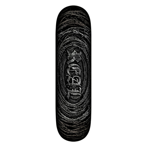 Real Barbed Wire Oval Deck