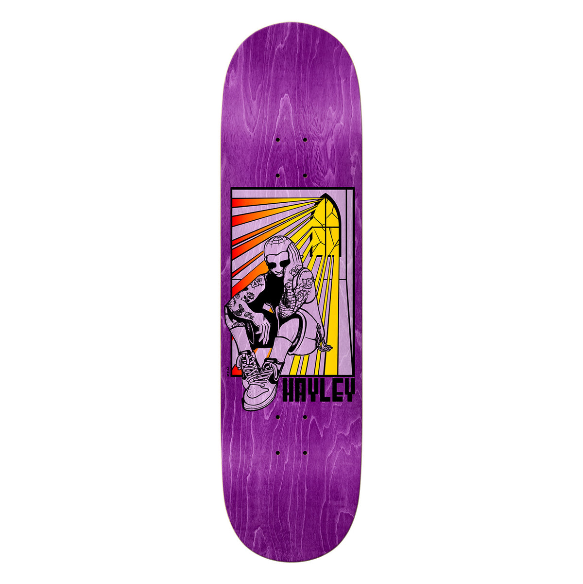Real Hayley Wilson Stained Deck