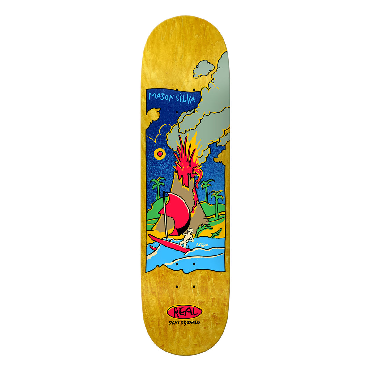 Real Mason Silva Volcano True Fit Deck