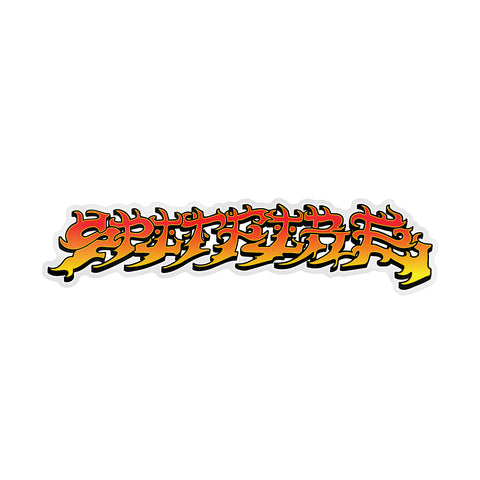 Spitfire Savie II Script Sticker