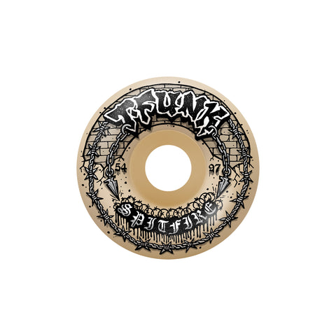 Spitfire Formula Four T-Funk Raw Radial Full 97DU Wheel