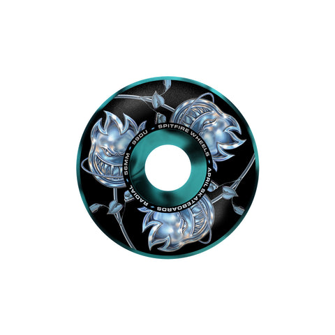 Spitfire X April Bighead Rose Swirl Radial Wheel 99DU