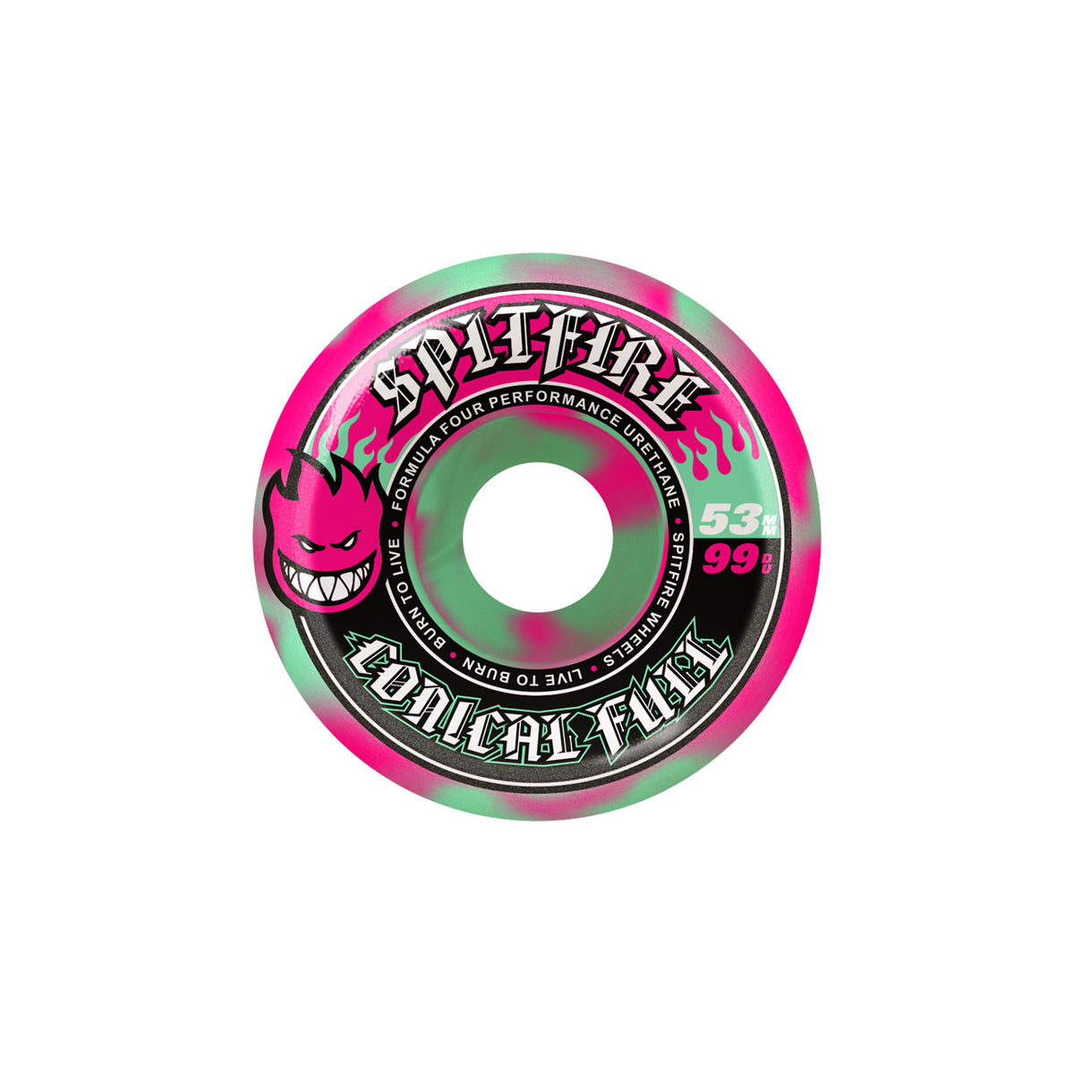 Spitfire Formula Four Conical Full 99DU Swirl Wheel