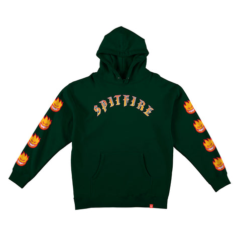 Spitfire Old E Fill Sleeve Hooded Sweatshirt